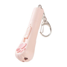 USB-Rechargeable Cat Pointer Toy Paw Shape Red Dot LED