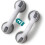 Grey Shower Grab Bars Suction Mount 12 Inch 2 Pack 1