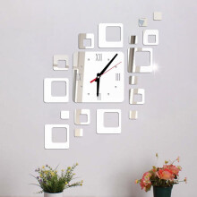 WZHXIN Home Decor,New Diy Wall Sticker Clock Living Room Bedroom Modern Acrylic Mirror Watch Decor,Mother'S Day Clearance,Gifts for Women