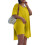 Καλοκαιρινά ρούχα για γυναίκες Γυναικεία Casual Plus Size2Piece ρούχα Κοντά μανίκια φαρδιά 1