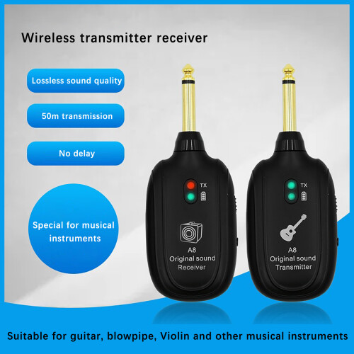 Trasmettitore e ricevitore wireless a 4 canali stereo