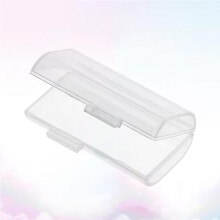 Battery Storage Case Box Lithium Batteries Transparent