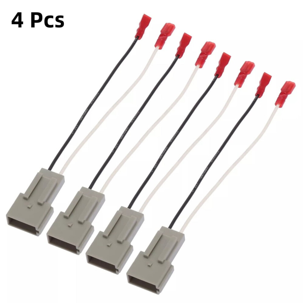 4X Speaker Wire Harness Adapter For Select 1987-Up Ford Vehicles 72-5512 Sp-5512 9028731086385