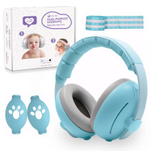 Geluidsreducerende oorkappen voor baby's – comfortabele gehoorbescherming voor baby's en peuters tot 36 maanden, verbetert de slaap.
