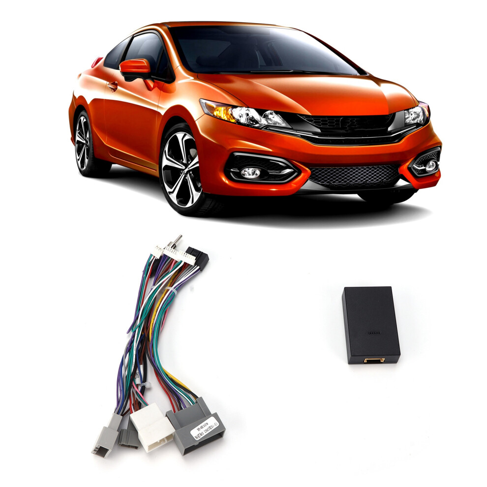 16Pin Audio Wire Harness Adapter For Crv/Civic 2012-2015 Replacement 8181390709581