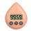 JINGT Timer, Waterdichte Douchetimer, Timer, Badkamertimer Oranje 1