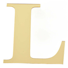 Stickers muraux miroir en acrylique - 26 lettres de l'alphabet anglais - Décoration de fête à faire soi-même - Doré