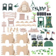 FRCOLOR100PCS Σετ παιχνιδιών για μοντέλα φράχτη, DIY, συναρμολόγηση, τσάντα με άμμο,