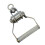 (D Shaped 15cmx25cm) Pull Down Cable Machine Handle Attachment Pull Down Bar For Home Gym Fitness D Shaped 15cmx25cm 1