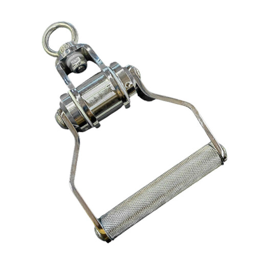 (D Shaped 15cmx25cm) Pull Down Cable Machine Handle Attachment Pull Down Bar For Home Gym Fitness D Shaped 15cmx25cm
