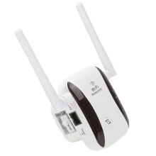 WiFi-Repeater 300 Mbit/s, 2 Antennen, Signalverstärker für Zuhause, Büro, Hotel