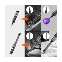 20000pa 2-in-1 Portable Car Vacuum Cleaner Mini Handheld Vacuum Cleaner Home Car Dual- Dust Catcher