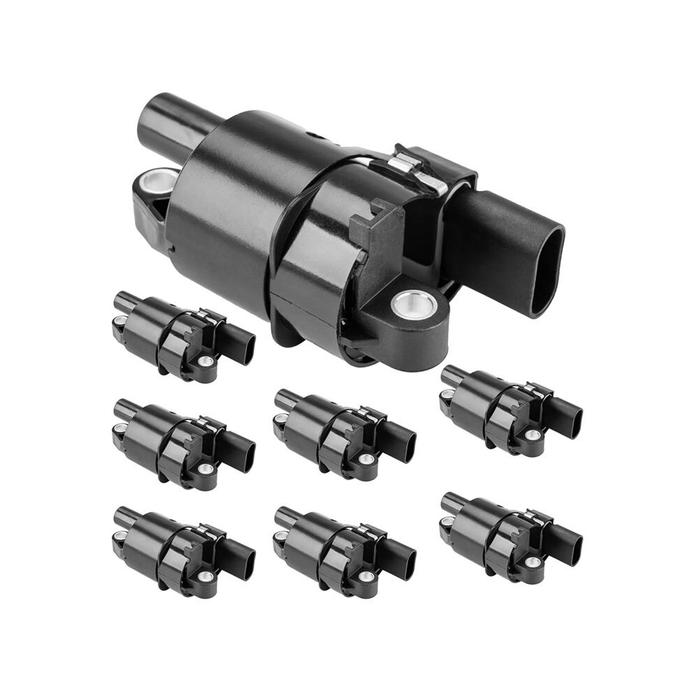 8 Pcs Round Ignition Coils For Silverado 1500 Tahoe 4.8/5.3/6.0L 6033987866233