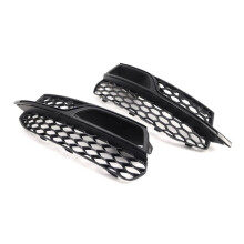 Car Front Bumper Fog Light Grille Cover for A3 S3 S- 2013-2016 Honeycomb Mesh Fog Lamp Cover Racing Grill