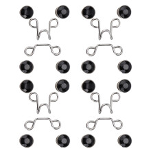 16Pcs Durable Plastic Stainless Steel Button Pins Set for Household