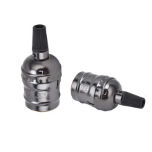 10Pcs Durable Aluminum E26/E27 Lamp Holders 7.5x3x3cm