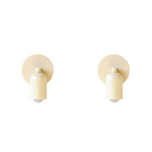 2X Applique Murale Nordique Colorée pour Chambre à Coucher, Couloir, Hôtel, Décoration, Applique Murale, Éclairage LED Moderne E27, B