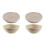 2X Round Rattan Bread Fermentation Basket Drying Storage Fermentation Basket Bread Fermentation Basket 1