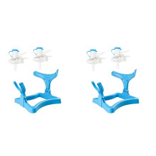 2X 5 Gallon Water Jug Holder, Water Dispenser Stand,Non-Slip Water Dispenser Countertop with 4 Dispenser Valves