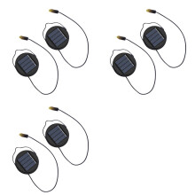 6Pack 600Mah Solar Lights Replacement Top for Outdoor Lantern Lights Waterproof for Garden, Yard,DIY Birthday Gifts
