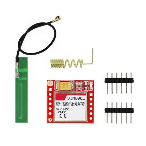 SIM800L Placa Adaptadora GPRS Módulo GSM Tarjeta Micro-SIM Placa Central Módulo Gsm Módulo Multifunción