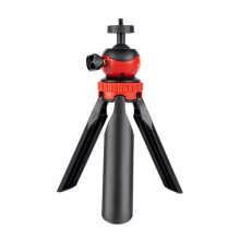 Trípode de Escritorio para Teléfono Móvil con Cabezal Esférico de 360 Grados, Portátil para DSLR, para , Teléfonos Inteligentes, Color Rojo