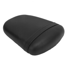 Motorcycle Rear Passenger Seat Pad for Suzuki K6 Black Synthetic Leather