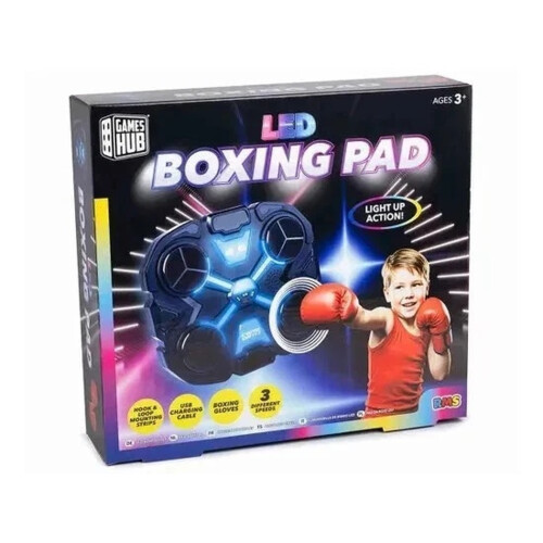 Games Hub Led Boxing Pad