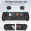 Compatible with Steam Deck/Steam Deck OLED Standing Protective Case – Thick Silicone Full-Protection Cover (Black) 6
