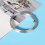 Craft bezel wire lustrous electroplated metallic 1 roll 7