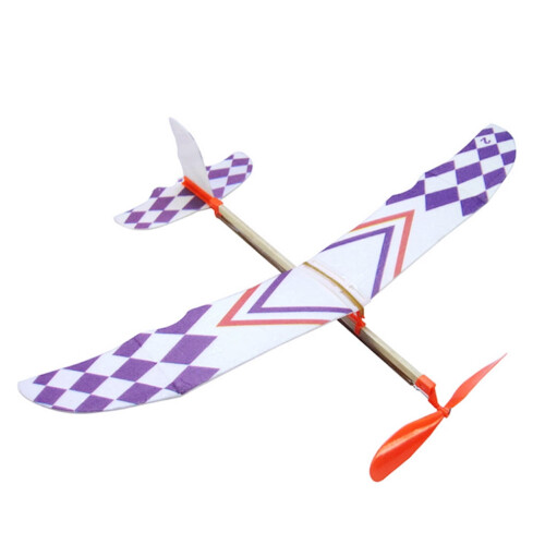 Rubber Band Powered Glider Model Kit for Kids 2
