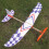 Rubber Band Powered Glider Model Kit for Kids 4
