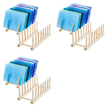 6X Stained Glass Organizer Stained Glass Tools Stained Glass Sheets Storage Holder Organizer Rack for Stained Glass