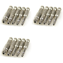 7-Point Hole Plum Screwdriver Hexagonal Handle Seven-Point Star Screwdriver Bit TT20 TT25 TT27 TT40 TT45 15 Pieces