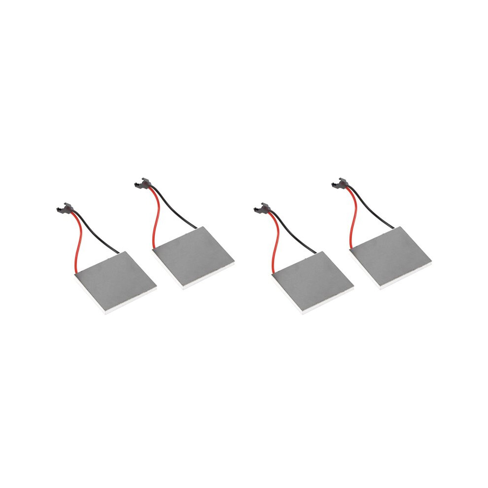 4Pcs Fireplace Fan Generator Sheet Fireplace Fan Motor Stove Oven Thermoelectric Electric Generator Motor Accessories 6033987364487