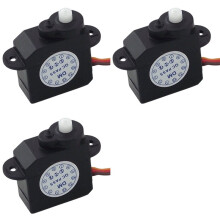 3 PCS New 2.1g  Micro-Type Servo 180 Degree Rotation DM-S0020 2g Plastic  Servomotor 4.8V-6V