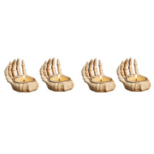 4X Halloween, Skull Resin Ornaments, Skull Fingers, Desktop Entrance Decorations, Decorative Gift Ornaments