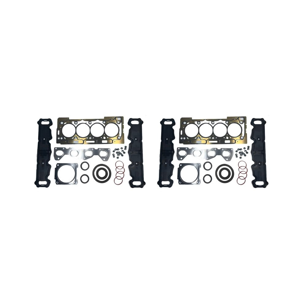 2X For 307 206 Nfu Metal Engine Parts Full Set Complete Engine Gasket 0197.P4 Cylinder Gasket 0209.1E 6031141172558