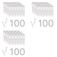 Cryovials Sterile Tubes 2ml Lab Vials with Caps Cryovial for Low Temperature Storage, Case of 300