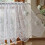 White Lace Window Curtain Valance with Rod Pocket 6
