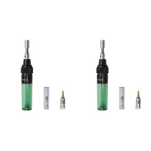 2X Outil de Soudure Portable Fer à Souder à Gaz Professionnel de Petite Taille Stylo de Soudage Domestique Résistance à la Chaleur Accessoires