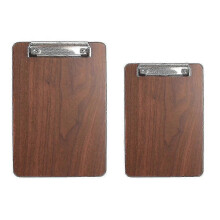 2pcs Wooden Menu Board Clip Kitchen Restaurant Menu Holder Menu Clipboard A4+a5