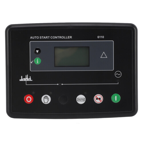 DSE6110 MPU Diesel Generator Control Panel Controller Module Panel Auto Start Module Panel with Backlit LCD Display Screen 8‑35V 1
