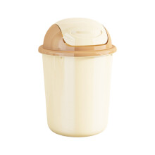 Mini Waste Can with Removable Swing-Top Lid – Compact Trash Bin for Kitchen, Bathroom, Bedroom, Office – Fits Under Tables & Counters