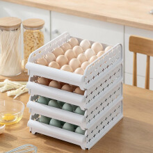 20-Grid Egg & Food Storage Container Set with Lids – for Fridge, Travel, Pasta, Berries – Compatible with Standard Refrigerators
