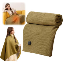 Heated Shawl Portable USB Electric Blanket 3 Heat Levels