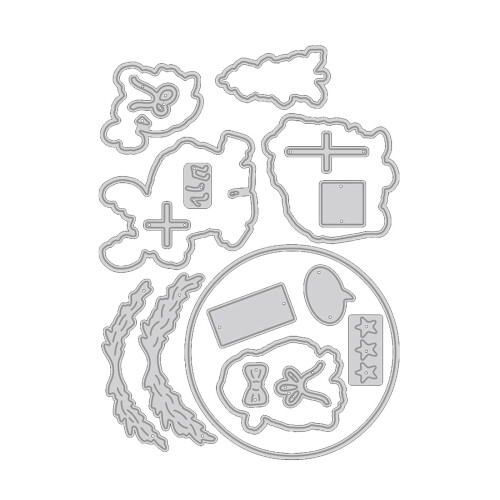 皮革相册与压印套装 DIY贺卡 scrapbooking用 1套