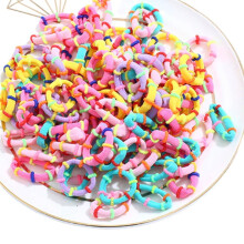 Paquete de 100 unidades de gomas elásticas pequeñas para el cabello de niñas, ideales para coleteros.