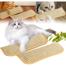 Catnip Toys for Indoor Cats - 12 Inches Catnip Pillows with Sisal Scratching Pad, Interactive Cat Nip Kicker Toys for Anxiety Relief & Play
