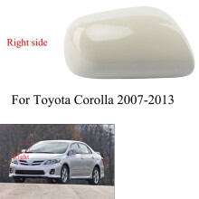 Autó szürke jobb oldali ajtó szárny tükör borító sapkák Toyota Corolla 2007-2013-hoz